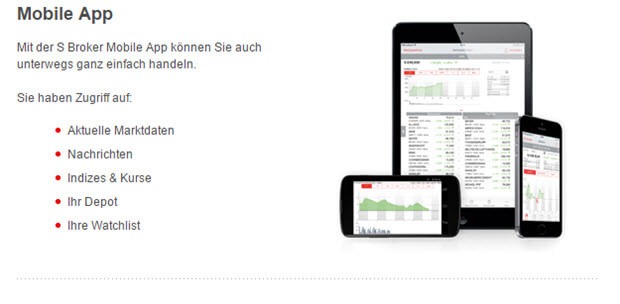 S-Broker - mobil als App verfügbar