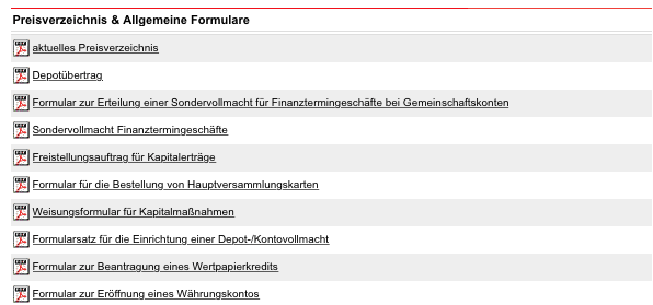 SBroker Depot kündigen