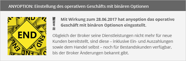 Bewertung Anyoption Bewertung Anyoption