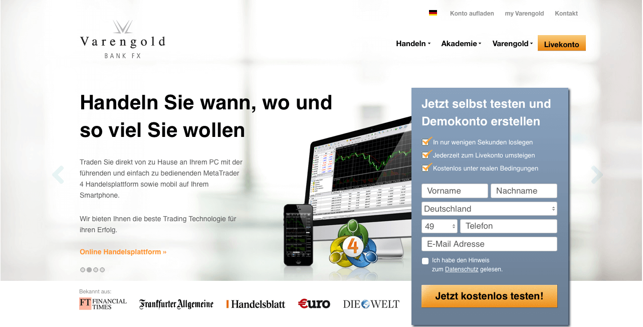 Die besten forex broker in deutschland