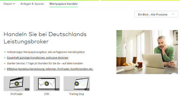 Unterstützung comdirect