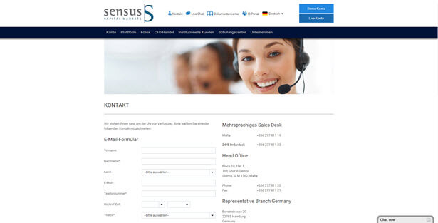 Sensus capital markets, sensus capital markets. Guter Service bei Sensus Capial Markets