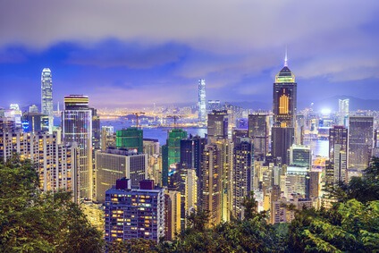 Hier in Hong Kong betreibt die Deutsche Bank einen außerbörslichen Handelsplatz. 