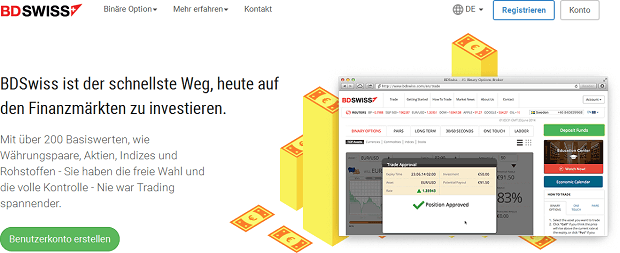 BDSwiss Homepage