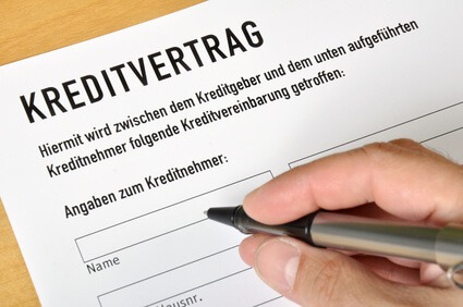 Die wichtigsten Fakten für den Kreditvertrag