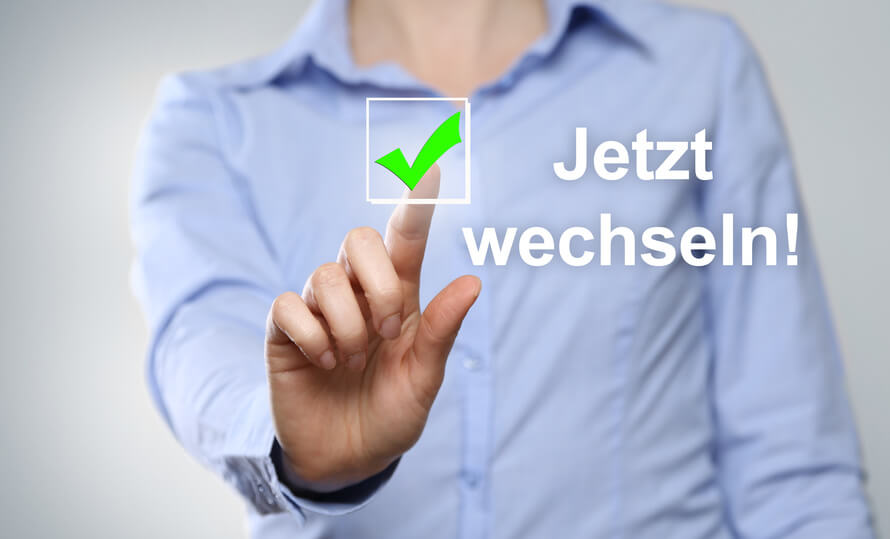Profitieren Sie von der Wechselprämie.