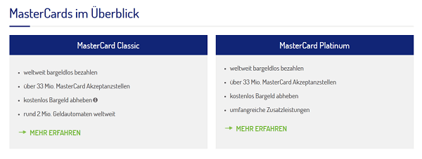 Kreditkartenangebot der netbank