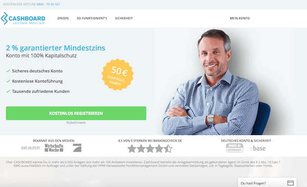 Cashboard