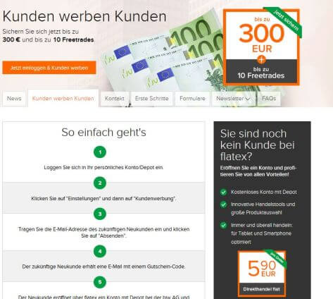 Flatex Cashback Flatex Cashback