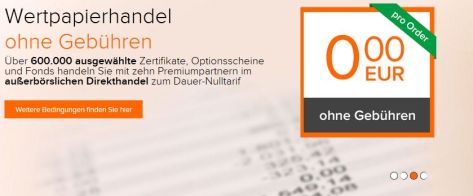 Unschlagbar: 600.00 Fonds zum Nulltarif