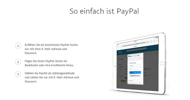 PayPal Zahlung