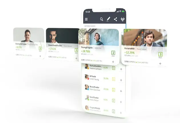 eToro trading Paypay