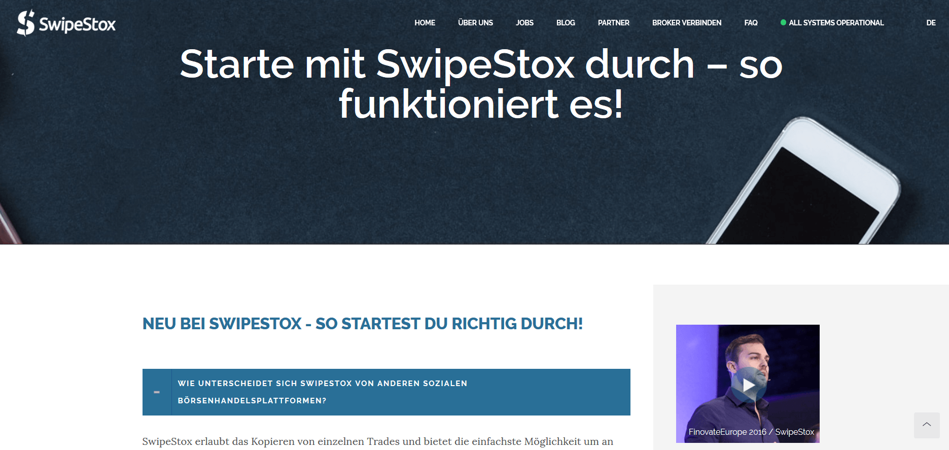 Die FAQ zur Kontoeröffnung von SwipeStox