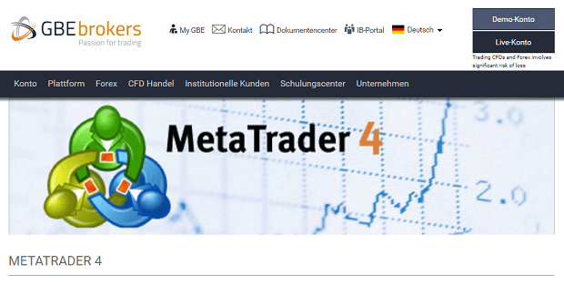 GBE Brokers MetaTrader