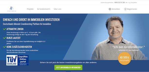 Exporo Erfahrungen von Aktiendepot.com