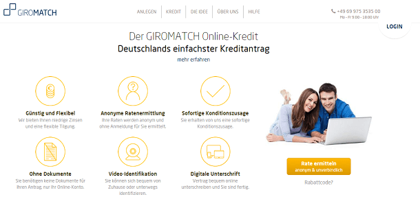 Giromatch Vorteile Kreditnehmer