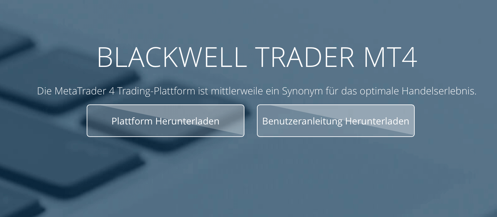 Blackwell Global Handelsplattform