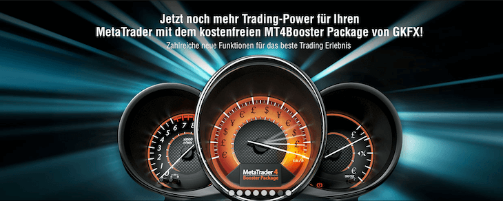 Der MetaTrader4 bietet GKFX Tradern eine leistungsstarke Plattform für den Handel