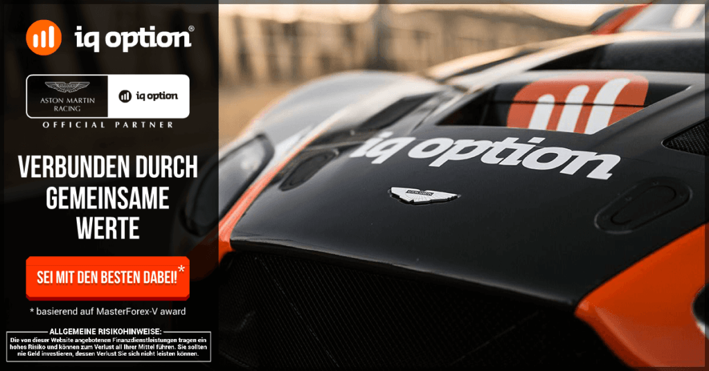 IQ Option Aston Martin Racing Partnerschaft