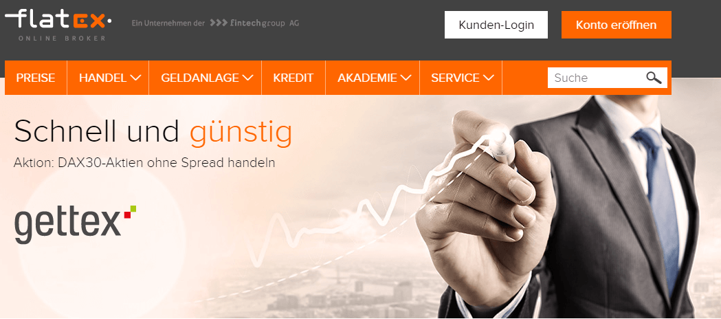dax aktien ohne spread