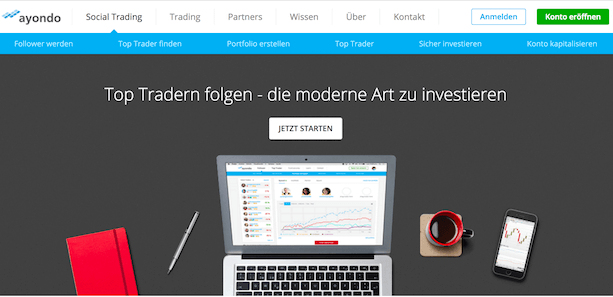 ayondo Social Trading Bitcoins