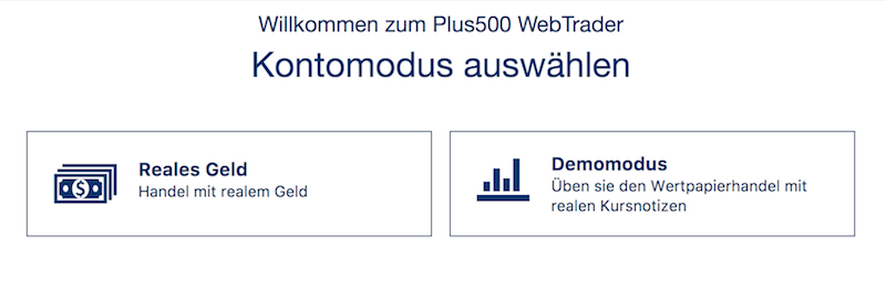 Plus500 Demokonto