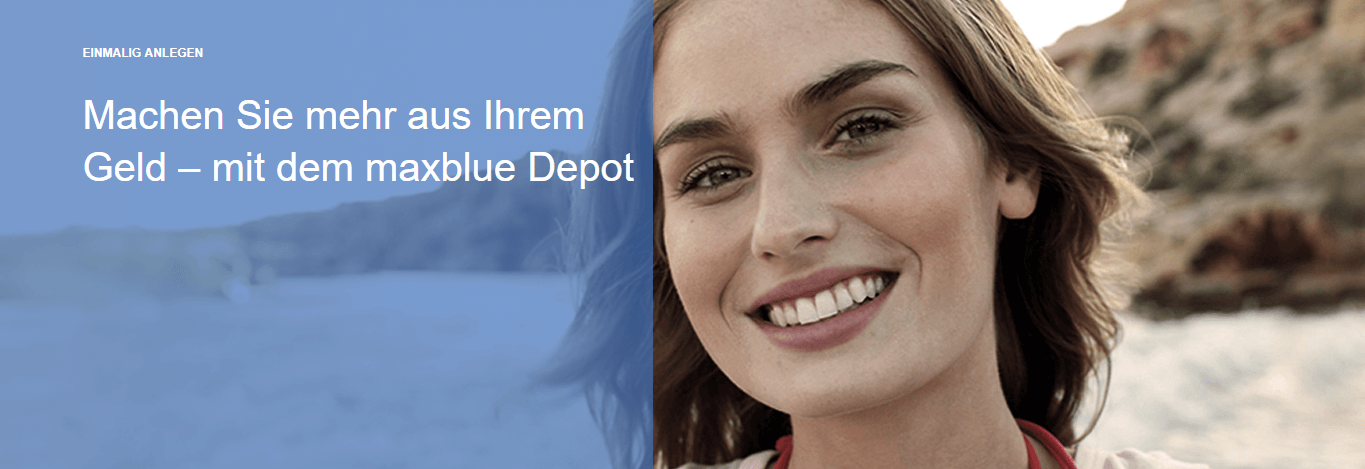 maxblue depot eröffnen.