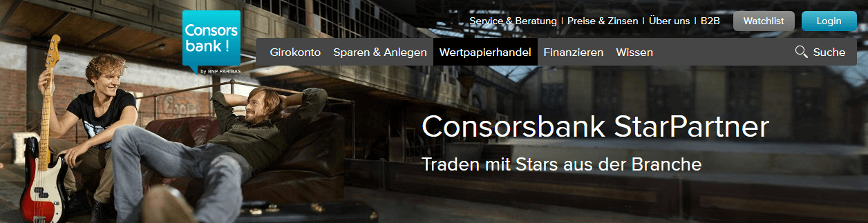 consorsbank starpartner