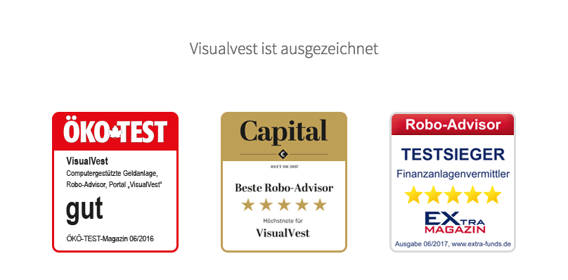 VisualVest Auszeichnungen