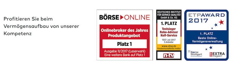 cominvest Auszeichnungen