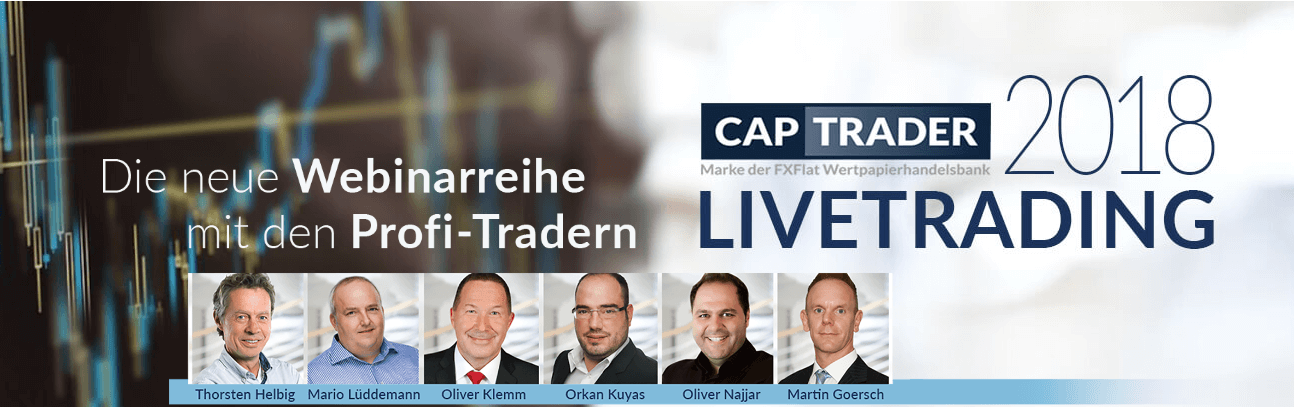 captrader live trading session
