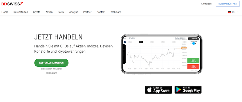 BDSwiss Krypto Erfahrungen von Aktiendepot.com