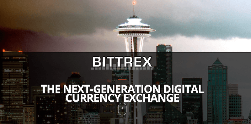 Bittrex Internetauftritt