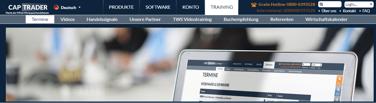 CapTrader Trader Ausbildung