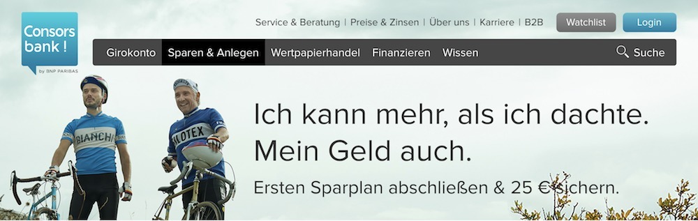Consorsbank ETF Sparplan Konditionen