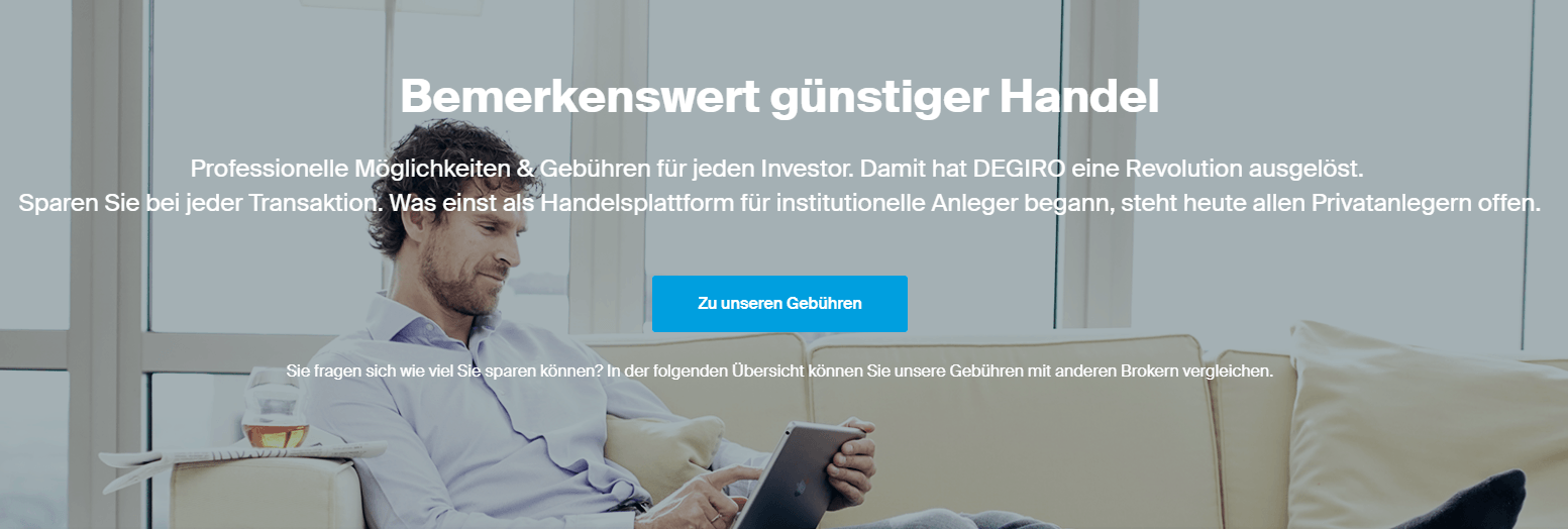 DEGIRO bietet professionelle Trading Möglichkeiten