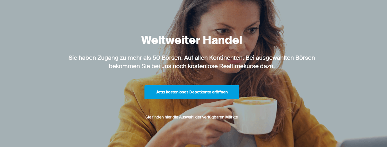 Mit DEGIRO können Sie weltweit an über 50 Börsen handeln