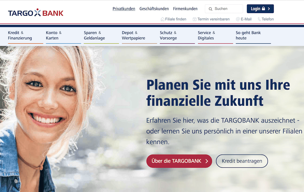 TARGOBANK Homepage