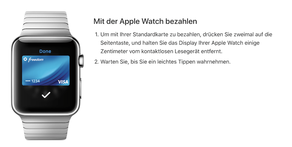 ApplePay Smartwatch