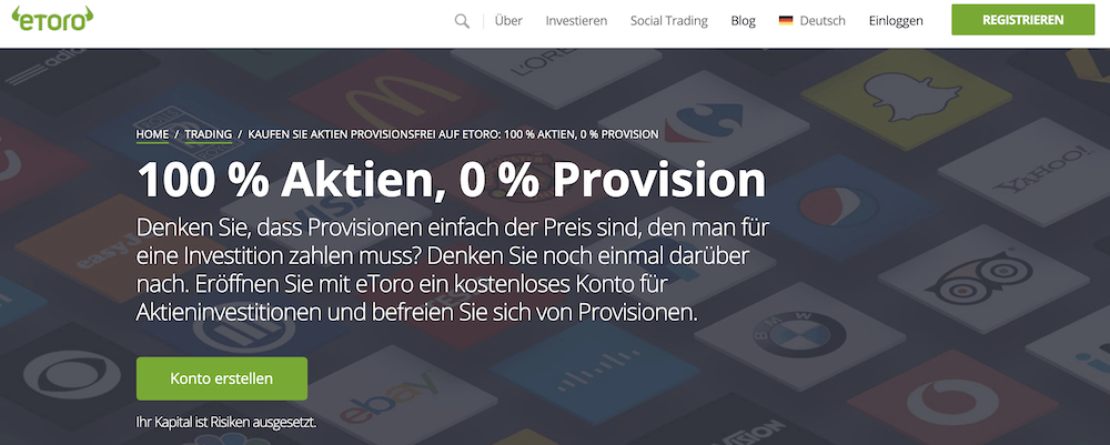 Kosten eToro