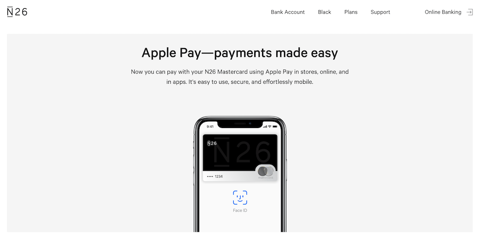 N26 ApplePay