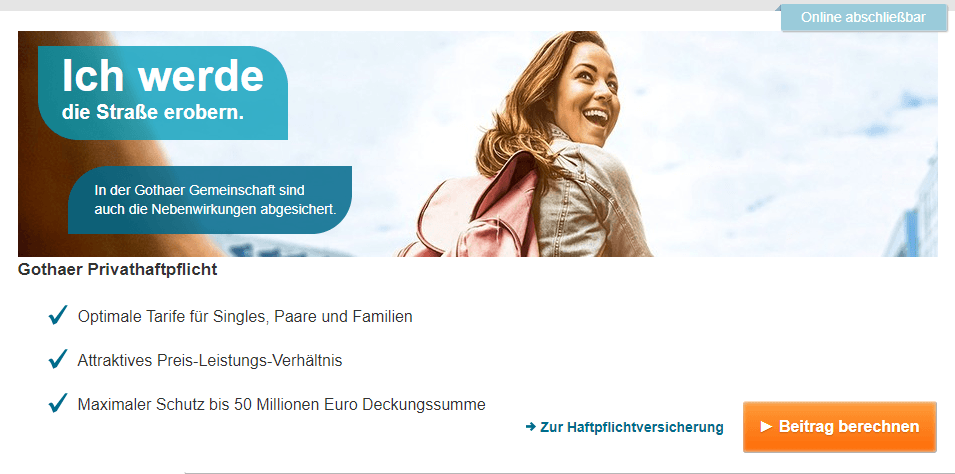 Gothaer Privathaftpflichtversicherung