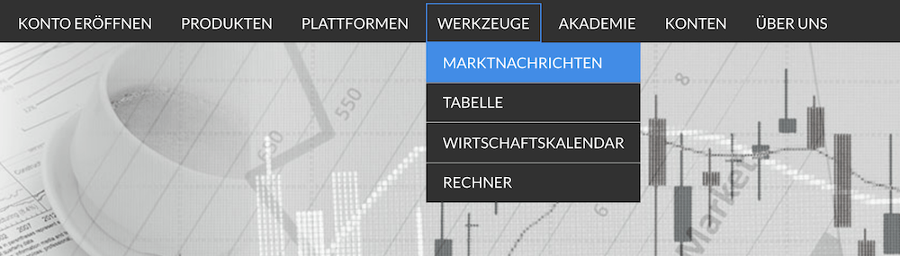 FinMarket Werkzeuge