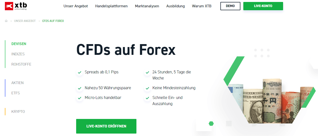 xtb Bester Forex Broker