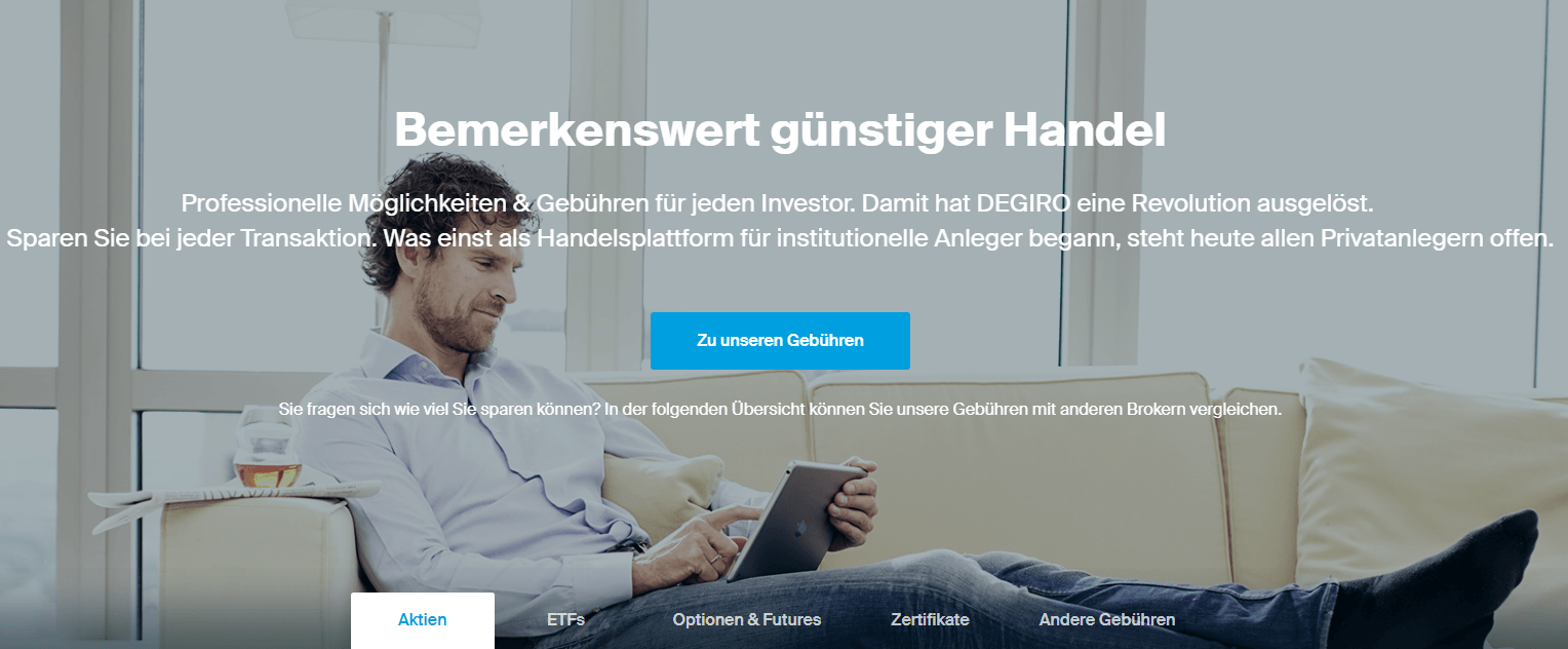 Nutzen Sie die professionellen Handelsmöglichkeiten bei DEGIRO