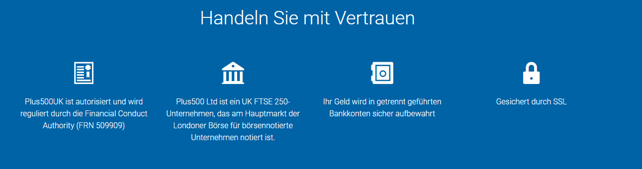Plus500 stellt umfangreiche Informationen zum Risikomanagement bereit