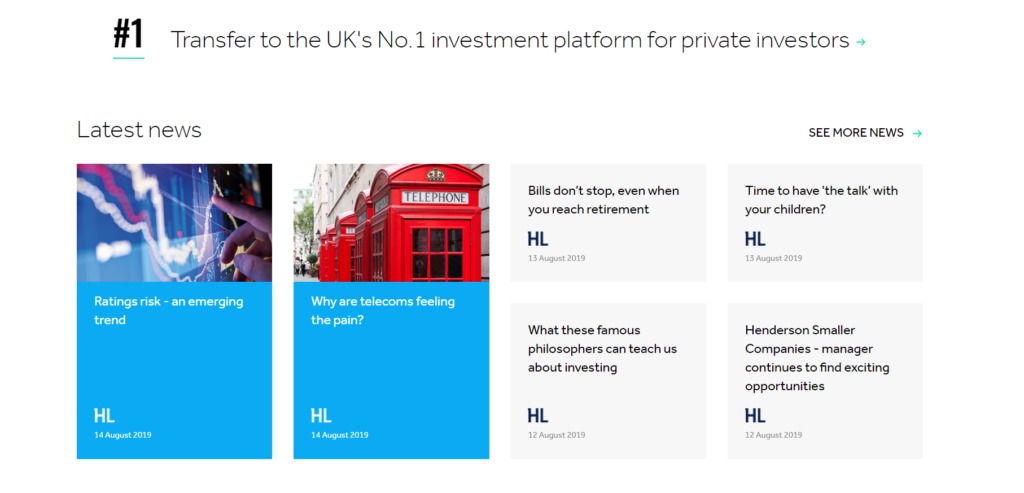 Use UK´s No.1 investment platform hargreaves lansdown!