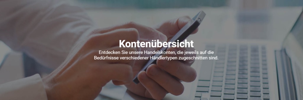 Tickmill Konten