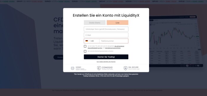 LiquidityX Test